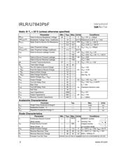 IRLU7843PBF 数据规格书 2