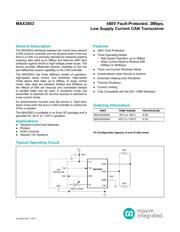 MAX3053ASA+ Datenblatt PDF