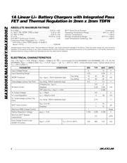 MAX8808XETA-T 数据规格书 2