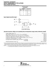 CD74HC573M96 datasheet.datasheet_page 2