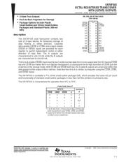 SN74F543DW datasheet.datasheet_page 1