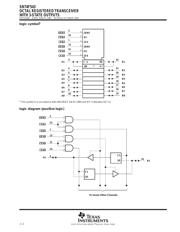 SN74F543DW datasheet.datasheet_page 2