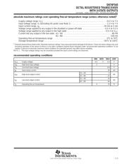 SN74F543DW datasheet.datasheet_page 3