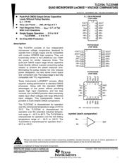 TLC3704MD Datenblatt PDF