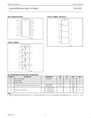 74LV125D 数据规格书 3
