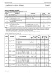 74LV125D 数据规格书 4