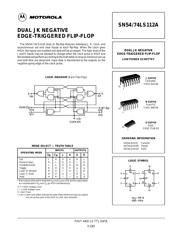 SN74LS112AN datasheet.datasheet_page 1