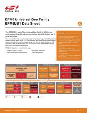 EFM8UB10F16G-C-QFN20 数据规格书 1