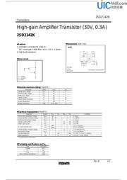 2SD2142K datasheet.datasheet_page 1