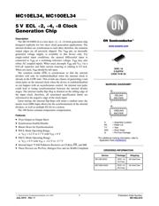 MC10EL34D 数据规格书 1