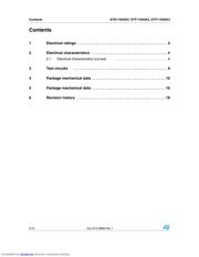 STB11N52K3 datasheet.datasheet_page 2