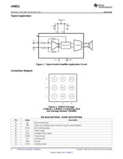 LM48311TLX/NOPB datasheet.datasheet_page 2