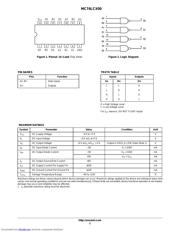 MC74LCX00DR2 datasheet.datasheet_page 2