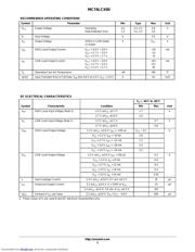 MC74LCX00DR2 datasheet.datasheet_page 3