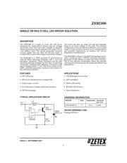 ZXSC300E5TC 数据规格书 1