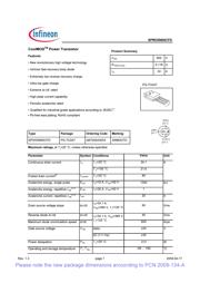 SPW35N60CFD 数据规格书 1