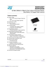 M29W320DB70N6E datasheet.datasheet_page 1