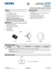 FCX458TA 数据规格书 1