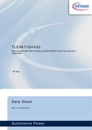 TLE9871QXA20XUMA2 datasheet.datasheet_page 1