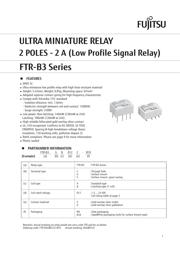 FTR-B3CA012Z 数据规格书 1