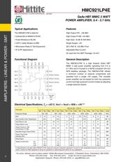 HMC921LP4E datasheet.datasheet_page 4