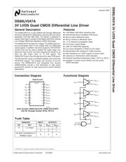 DS90LV047ATMTCX/NOPB datasheet.datasheet_page 2