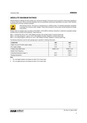 WM8804GEDS/V datasheet.datasheet_page 5