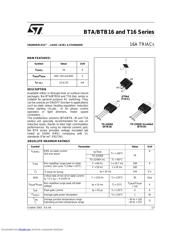 BTB16-800CW datasheet.datasheet_page 1