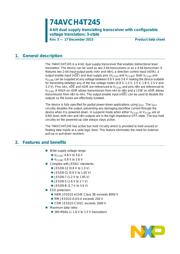 74AVCH4T245GU,115 datasheet.datasheet_page 1