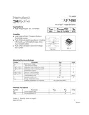 IRF7490 datasheet.datasheet_page 1