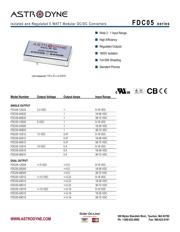 FDC05-12D05 datasheet.datasheet_page 1