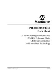 PIC18F4450-I/PT 数据规格书 1