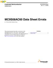 MC9S08AC60CFGE Datenblatt PDF