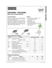 FQD12N20L datasheet.datasheet_page 1