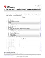 UCD90320EVM-783 数据规格书 1