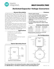 MAX1044EPA+ Datenblatt PDF