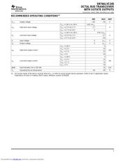 SN74ALVC245PW 数据规格书 3