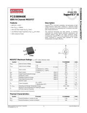 FCD380N60E datasheet.datasheet_page 1