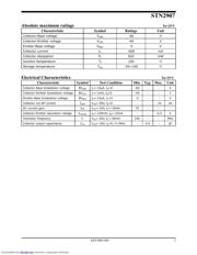 STN2907 datasheet.datasheet_page 2