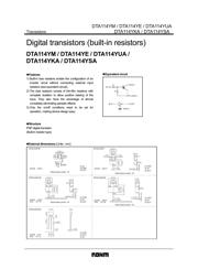 DTA114YKA datasheet.datasheet_page 1