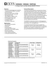IXDN404SIA Datenblatt PDF
