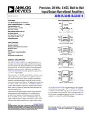 AD8616ARMZ Datenblatt PDF
