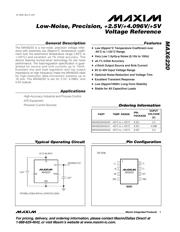 MAX6220ASA-5.0 datasheet.datasheet_page 1