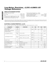 MAX6220ASA-5.0 datasheet.datasheet_page 2