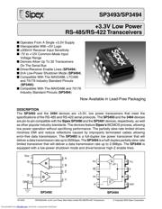 SP3494CN datasheet.datasheet_page 1