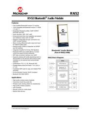 RN52SRC-I/RM100 数据规格书 1