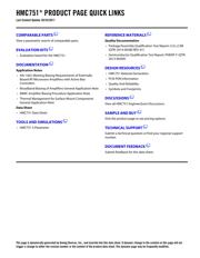 HMC751LC4 datasheet.datasheet_page 2