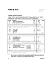 IR2166 数据规格书 2