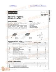 FQB9P25 数据规格书 1
