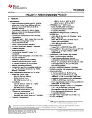 TMS320C6474FCUN datasheet.datasheet_page 1